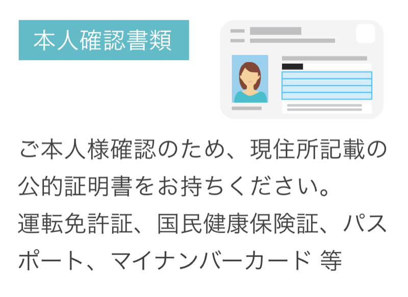 お申し込みのイメージ